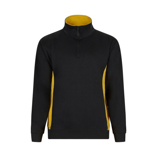 VL SVAROG. Dwukolorowa bluza frotte (260 g/m²) z poliestru (65%) i bawełny (35%)