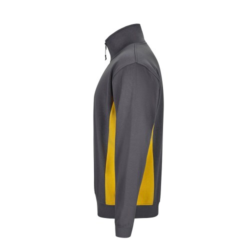 VL SVAROG. Dwukolorowa bluza frotte (260 g/m²) z poliestru (65%) i bawełny (35%)