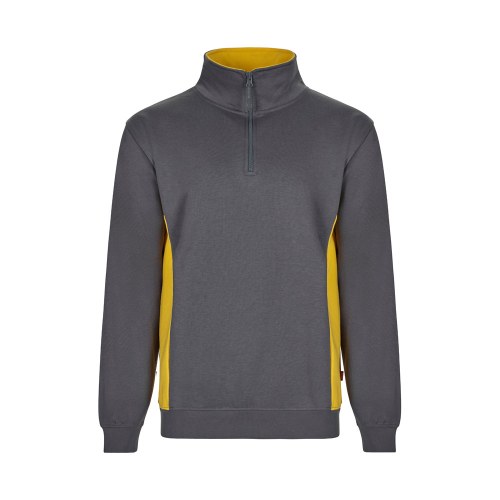 VL SVAROG. Dwukolorowa bluza frotte (260 g/m²) z poliestru (65%) i bawełny (35%)