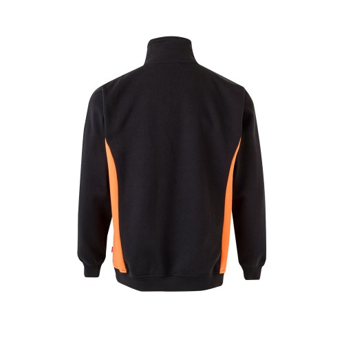 VL SVAROG. Dwukolorowa bluza frotte (260 g/m²) z poliestru (65%) i bawełny (35%)
