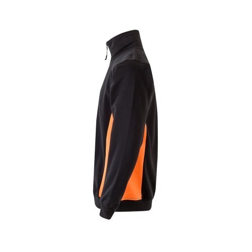 VL SVAROG. Dwukolorowa bluza frotte (260 g/m²) z poliestru (65%) i bawełny (35%)