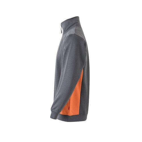 VL SVAROG. Dwukolorowa bluza frotte (260 g/m²) z poliestru (65%) i bawełny (35%)