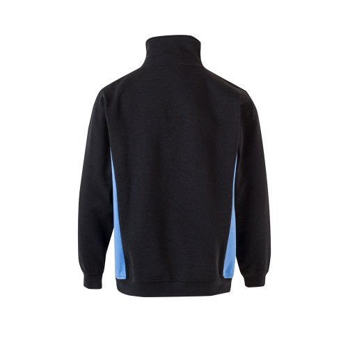 VL SVAROG. Dwukolorowa bluza frotte (260 g/m²) z poliestru (65%) i bawełny (35%)