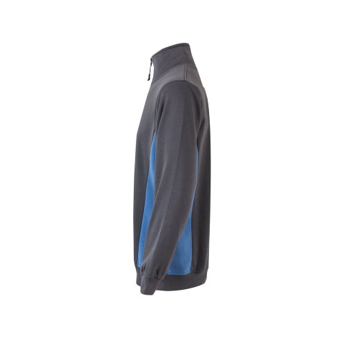 VL SVAROG. Dwukolorowa bluza frotte (260 g/m²) z poliestru (65%) i bawełny (35%)