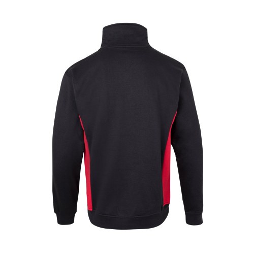 VL SVAROG. Dwukolorowa bluza frotte (260 g/m²) z poliestru (65%) i bawełny (35%)