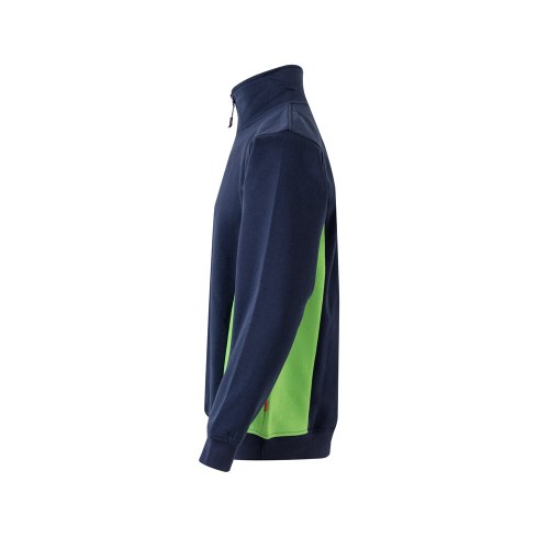 VL SVAROG. Dwukolorowa bluza frotte (260 g/m²) z poliestru (65%) i bawełny (35%)