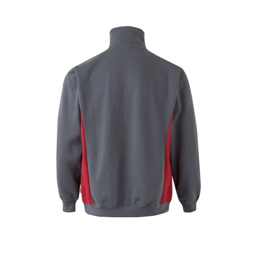 VL SVAROG. Dwukolorowa bluza frotte (260 g/m²) z poliestru (65%) i bawełny (35%)