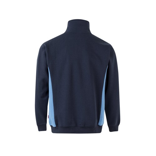 VL SVAROG. Dwukolorowa bluza frotte (260 g/m²) z poliestru (65%) i bawełny (35%)
