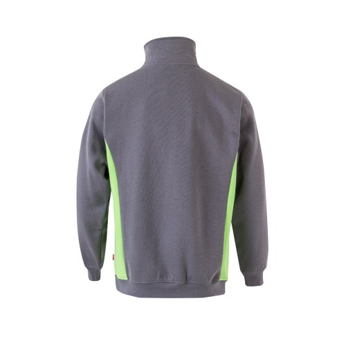VL SVAROG. Dwukolorowa bluza frotte (260 g/m²) z poliestru (65%) i bawełny (35%)