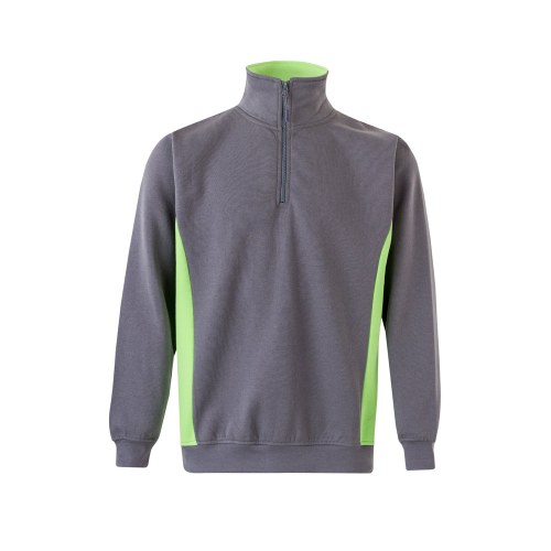 VL SVAROG. Dwukolorowa bluza frotte (260 g/m²) z poliestru (65%) i bawełny (35%)