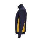 VL SVAROG. Dwukolorowa bluza frotte (260 g/m²) z poliestru (65%) i bawełny (35%)