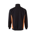VL SVAROG. Dwukolorowa bluza frotte (260 g/m²) z poliestru (65%) i bawełny (35%)