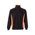 VL SVAROG. Dwukolorowa bluza frotte (260 g/m²) z poliestru (65%) i bawełny (35%)