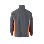 VL SVAROG. Dwukolorowa bluza frotte (260 g/m²) z poliestru (65%) i bawełny (35%)