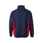 VL SVAROG. Dwukolorowa bluza frotte (260 g/m²) z poliestru (65%) i bawełny (35%)