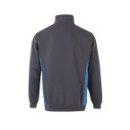 VL SVAROG. Dwukolorowa bluza frotte (260 g/m²) z poliestru (65%) i bawełny (35%)