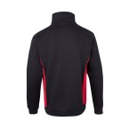 VL SVAROG. Dwukolorowa bluza frotte (260 g/m²) z poliestru (65%) i bawełny (35%)