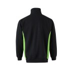 VL SVAROG. Dwukolorowa bluza frotte (260 g/m²) z poliestru (65%) i bawełny (35%)