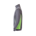 VL SVAROG. Dwukolorowa bluza frotte (260 g/m²) z poliestru (65%) i bawełny (35%)