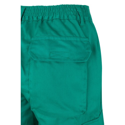 VL ATHENA. Dwukolorowe spodnie z diagonalu (210 g/m²), z podszewką, z wieloma kieszeniami, z bawełny (20%) i poliestru (80%)