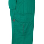 VL POSEIDON. Calças bicolor em sarja multibolsos (210g/m²), em algodão (20%) e poliéster (80%)