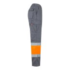 VL POSEIDON LARGE. Dwukolorowe spodnie diagonalne z wieloma kieszeniami (210 g/m²), z bawełny (20%) i poliestru (80%)