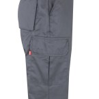 VL POSEIDON LARGE. Dwukolorowe spodnie diagonalne z wieloma kieszeniami (210 g/m²), z bawełny (20%) i poliestru (80%)