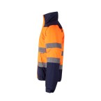 VL JUPITER. Dwukolorowa ocieplana kurtka (180 g/m²) z poliestru (100%), z powłoką PU