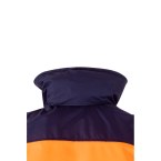 VL JUPITER. Dwukolorowa ocieplana kurtka (180 g/m²) z poliestru (100%), z powłoką PU