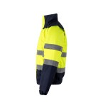 VL JUPITER LARGE. Dwukolorowa ocieplana kurtka (180 g/m²) z poliestru (100%) z powłoką PU