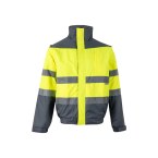 VL JUPITER LARGE. Dwukolorowa ocieplana kurtka (180 g/m²) z poliestru (100%) z powłoką PU