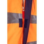 VL JUPITER LARGE. Dwukolorowa ocieplana kurtka (180 g/m²) z poliestru (100%) z powłoką PU