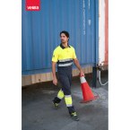 VL CUPID. Dwukolorowa koszulka polo w ptasie oczy (160 g/m²) z krótkimi rękawami, wykonana z poliestru (100%)