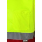 VL CUPID LARGE. Dwukolorowa koszulka polo w ptasie oczy (160 g/m²) z krótkim rękawem, poliester (100%)