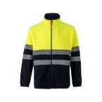 VL EROS. Dwukolorowa kurtka polarowa (280 g/m²), poliester (100%)