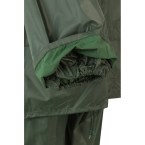 VL SEDNA. Kombinezon przeciwdeszczowy (225 g/m²), dwuczęściowy z poliestru (100%) z powłoką PVC