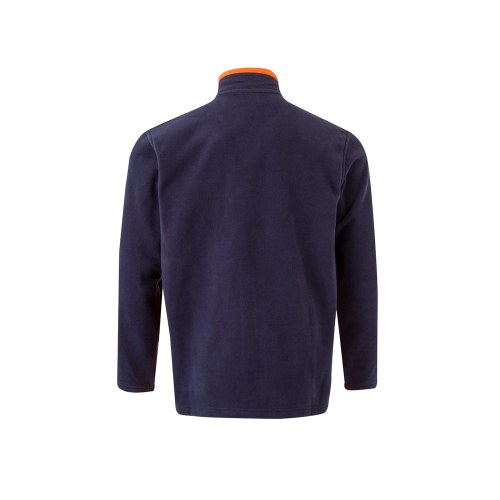 VL GERAS. Dwukolorowa kurtka polarowa (220 g/m²) z poliestru (100%)