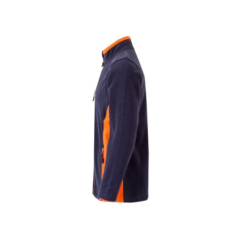 VL GERAS. Dwukolorowa kurtka polarowa (220 g/m²) z poliestru (100%)