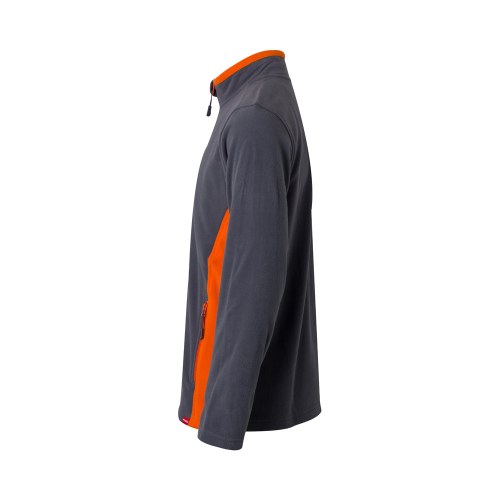 VL GERAS. Dwukolorowa kurtka polarowa (220 g/m²) z poliestru (100%)