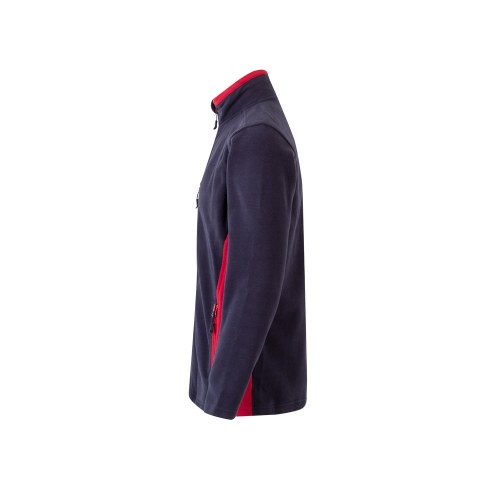 VL GERAS. Dwukolorowa kurtka polarowa (220 g/m²) z poliestru (100%)