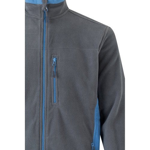 VL GERAS. Dwukolorowa kurtka polarowa (220 g/m²) z poliestru (100%)