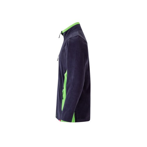 VL GERAS. Dwukolorowa kurtka polarowa (220 g/m²) z poliestru (100%)