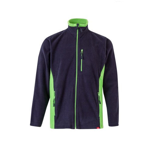 VL GERAS. Dwukolorowa kurtka polarowa (220 g/m²) z poliestru (100%)