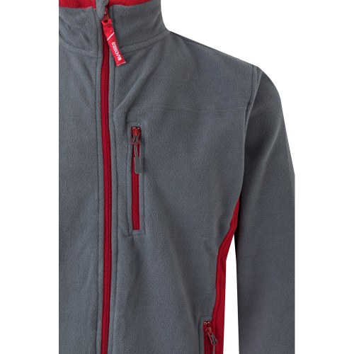 VL GERAS. Dwukolorowa kurtka polarowa (220 g/m²) z poliestru (100%)