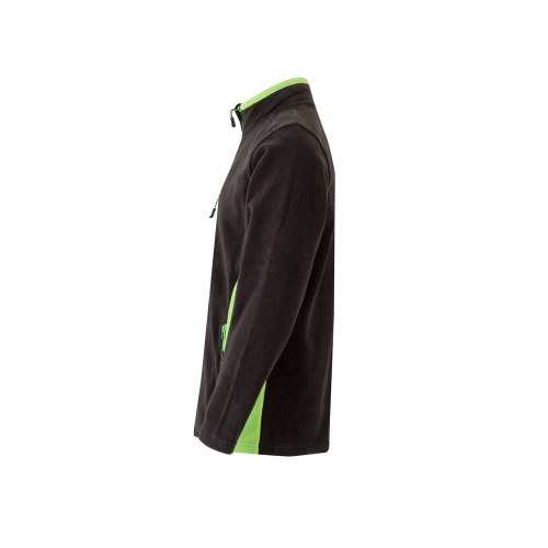 VL GERAS. Dwukolorowa kurtka polarowa (220 g/m²) z poliestru (100%)