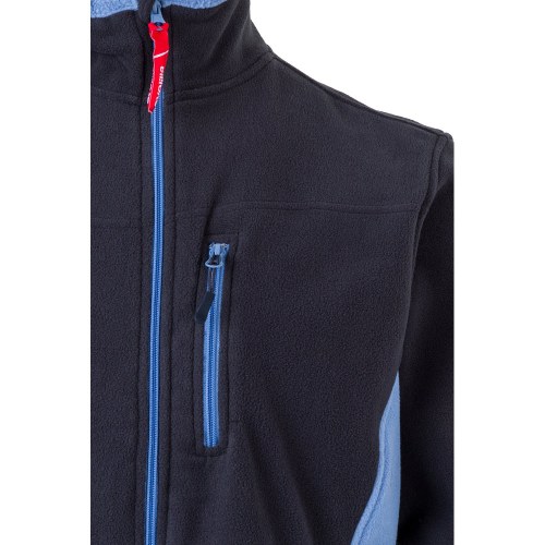 VL GERAS. Dwukolorowa kurtka polarowa (220 g/m²) z poliestru (100%)