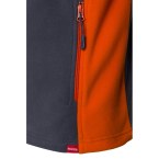 VL GERAS. Dwukolorowa kurtka polarowa (220 g/m²) z poliestru (100%)