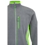 VL GERAS. Dwukolorowa kurtka polarowa (220 g/m²) z poliestru (100%)
