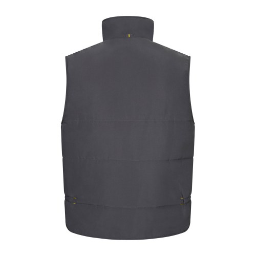 VL NERGAL. Wyściełana kamizelka, dwukolorowa, z wieloma kieszeniami (120 g/m²), z poliestru (100%)