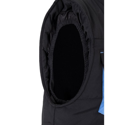 VL NERGAL. Wyściełana kamizelka, dwukolorowa, z wieloma kieszeniami (120 g/m²), z poliestru (100%)
